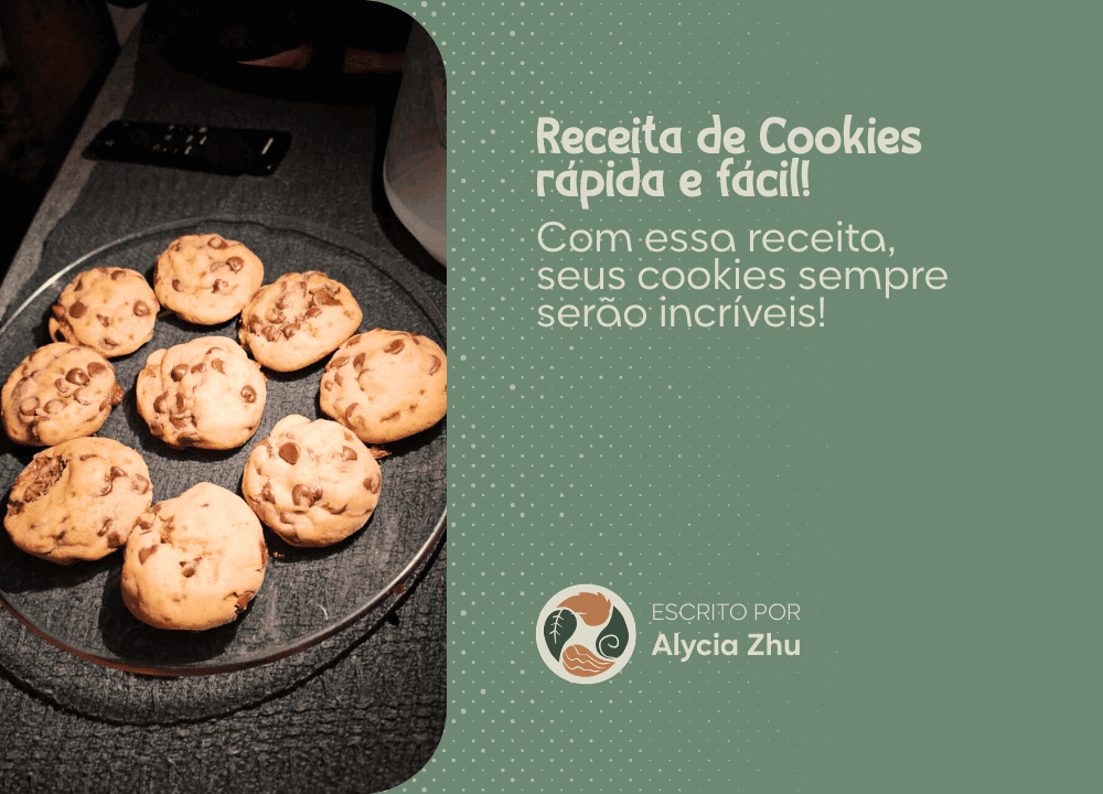 Receita de cookies fácil: como fazer passo a passo